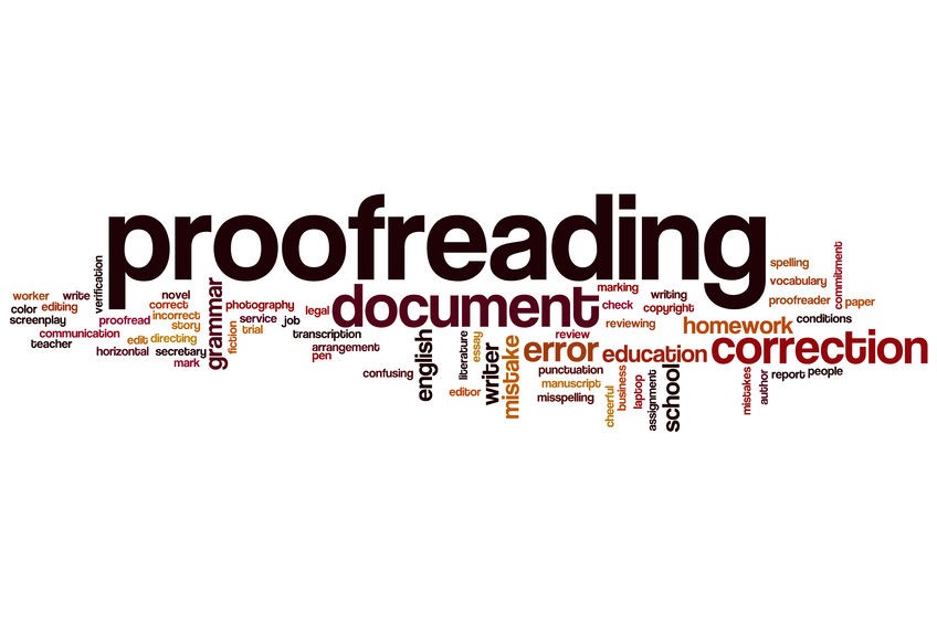 The text proofreader and his or her functions