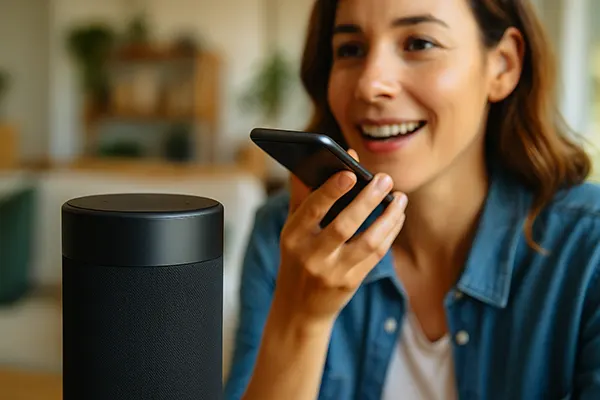 Smart speaker text strategy