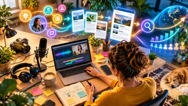 Interview content workflow