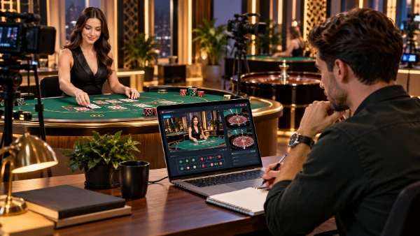 Live casino dealer